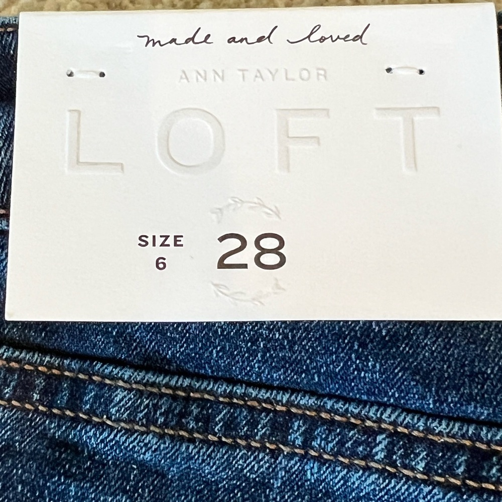NWT Loft Denim Shorts 28/6